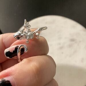 fashion ring adjustable dragon